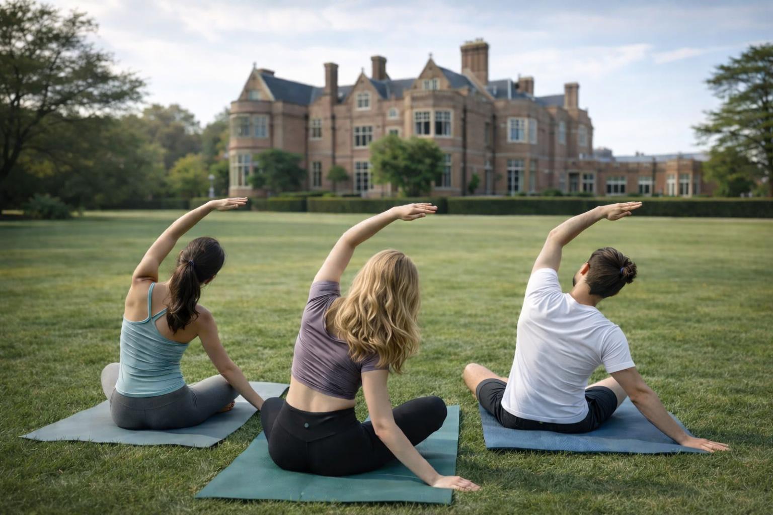 Yoga in the Garden