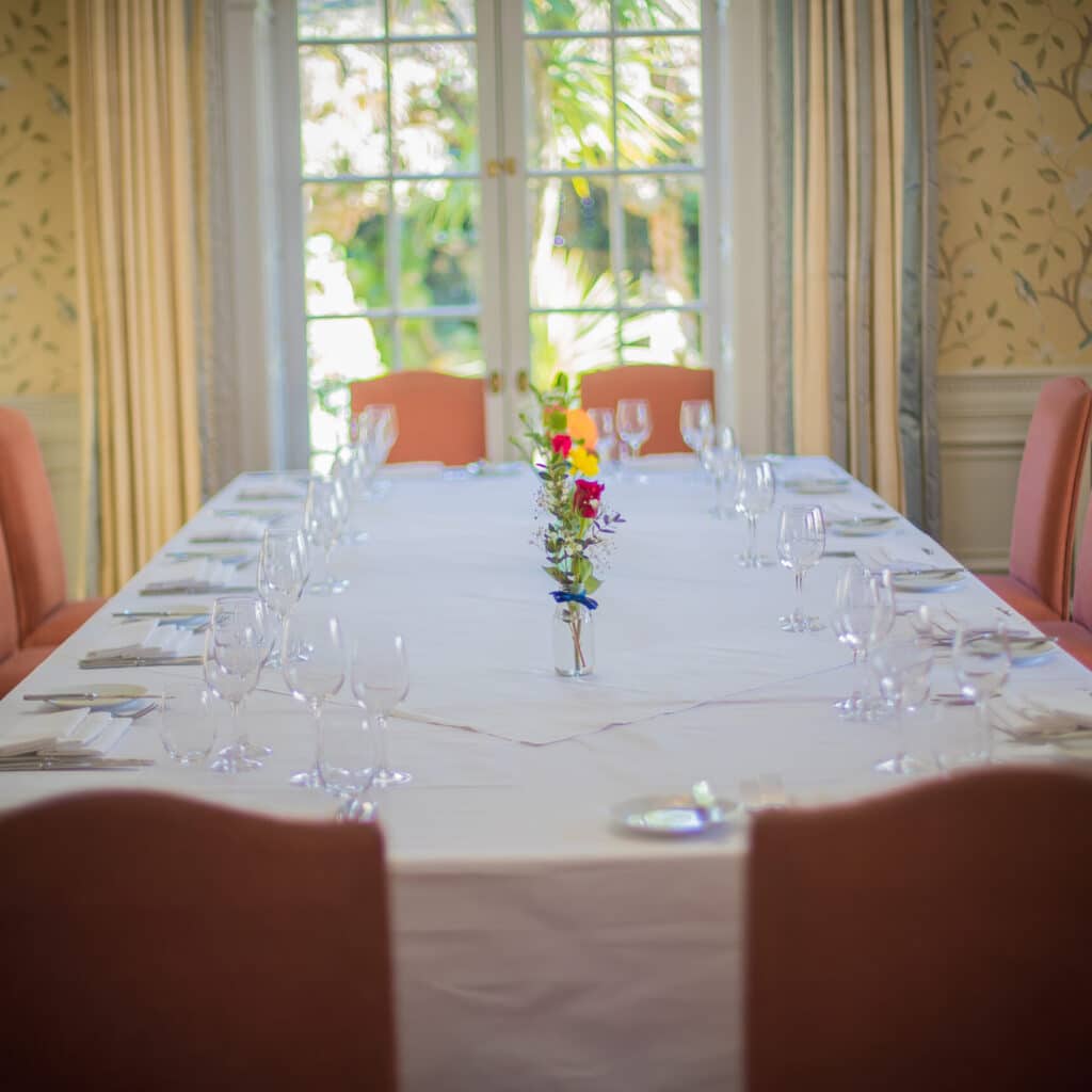 Private dining at warren house hotel